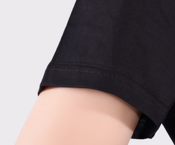 Tricou din bumbac pentru gravide cu inscripția - în trei culori