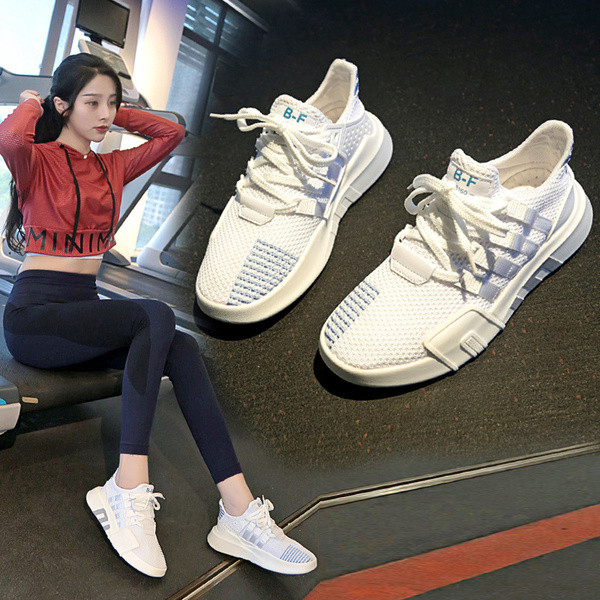 Adidasi sport de dama cu material respirabil in mai multe culori