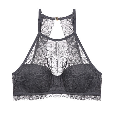 Σουτιέν από δαντέλα με στενό λαιμό σε διάφορα χρώματα