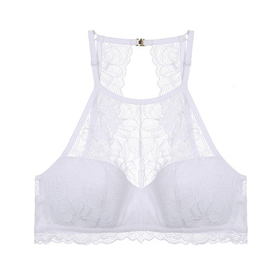 Σουτιέν από δαντέλα με στενό λαιμό σε διάφορα χρώματα