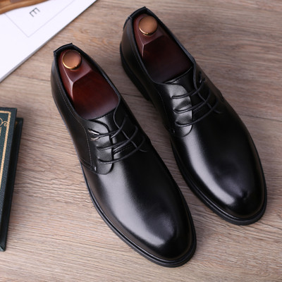 Pantofi eleganti pentru barbati in negru si maro