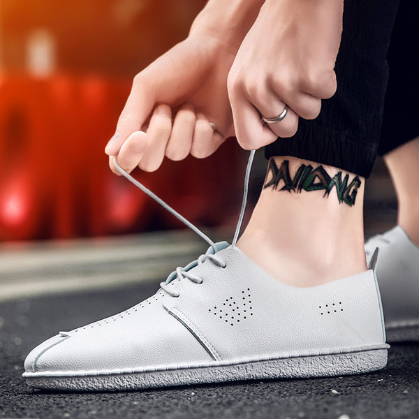 Pantofi de bărbați sport-eleganți în trei culori