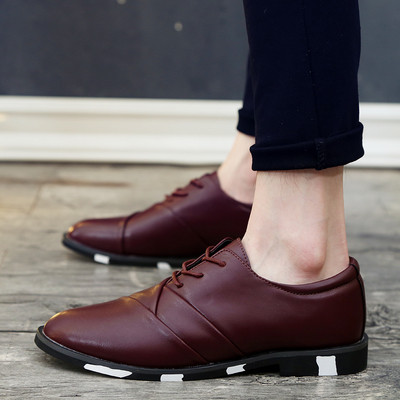 Pantofi moderni pentru barbati din piele ecologica in trei culori