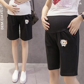 Γυναικεία σορτς πάνω από το γόνατο για εγκύους σε τρία χρώματα