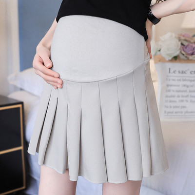 Short skirt for pregnant women in three colors