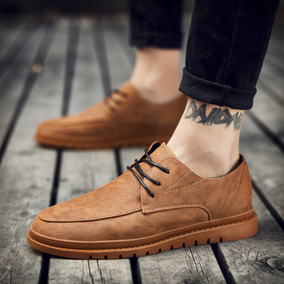 Pantofi eleganti pentru barbati in negru, maro si gri