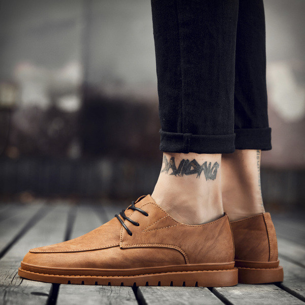 Pantofi eleganti pentru barbati in negru, maro si gri