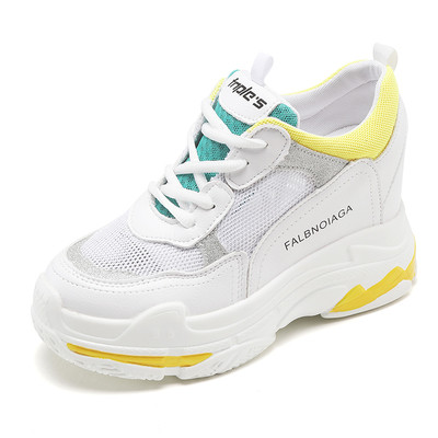 HIT Tenisi dama cu platforma in mai multe culori