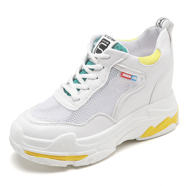 HIT Tenisi dama cu platforma in mai multe culori