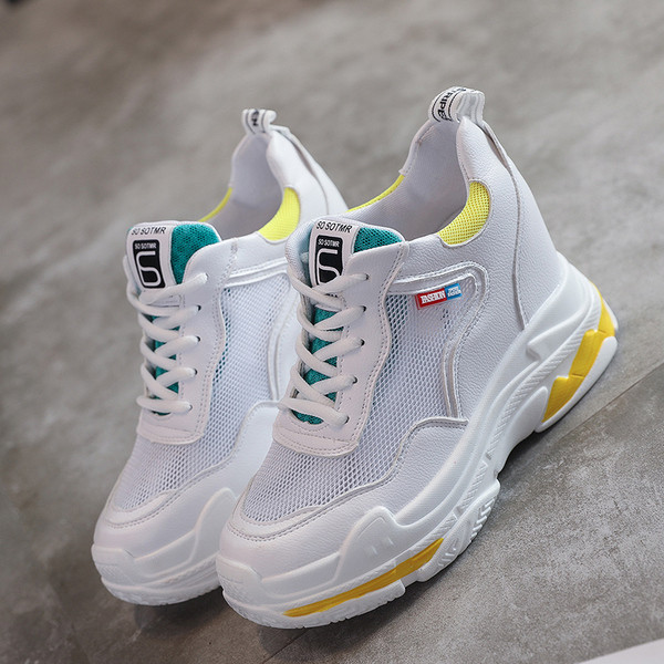 HIT Tenisi dama cu platforma in mai multe culori