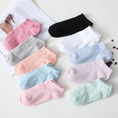 Γυναικείες κάλτσες σετ από 10 διαφορετικά χρώματα