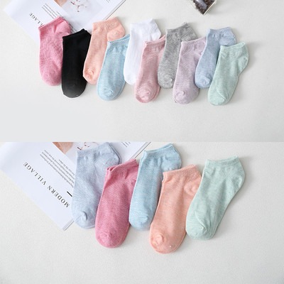 Γυναικείες κάλτσες σετ από 10 διαφορετικά χρώματα