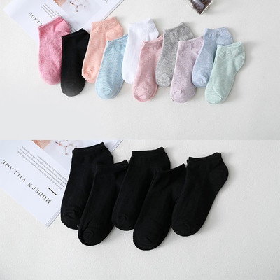 Γυναικείες κάλτσες σετ από 10 διαφορετικά χρώματα