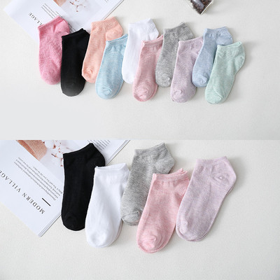 Γυναικείες κάλτσες σετ από 10 διαφορετικά χρώματα