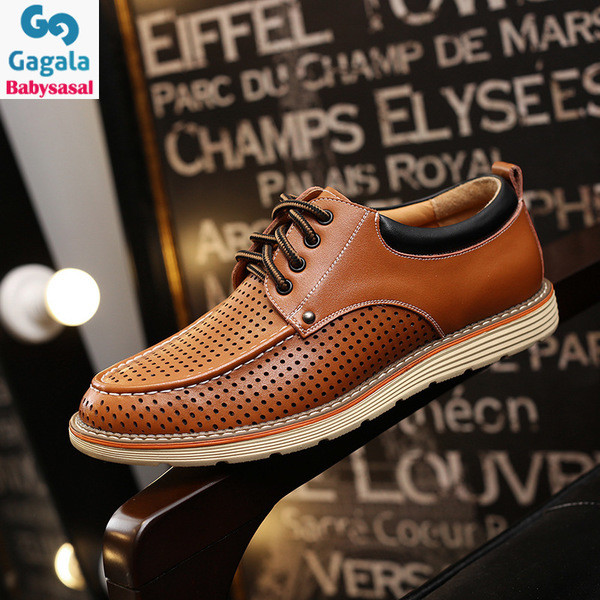 Pantofi de vara barbatesti in doua culori