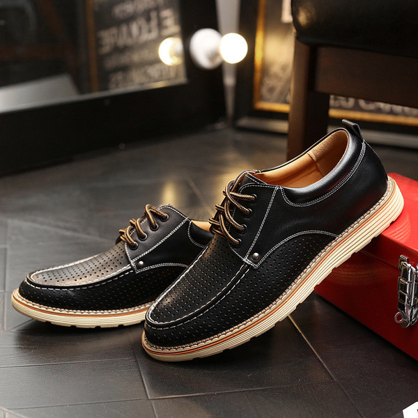 Pantofi de vara barbatesti in doua culori