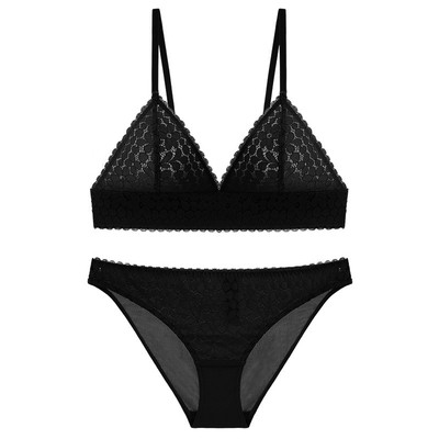 Γυναικεία εσώρουχα με floral μοτίβο set-top