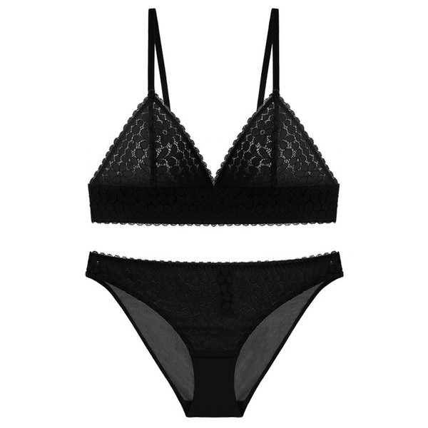 Γυναικεία εσώρουχα με floral μοτίβο set-top 