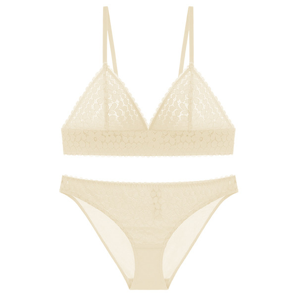 Γυναικεία εσώρουχα με floral μοτίβο set-top 