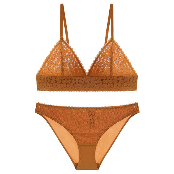 Γυναικεία εσώρουχα με floral μοτίβο set-top 