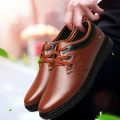 Pantofi eleganti pentru barbati in maro, negru si albastru