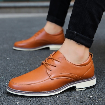 Pantofi formali barbatesti cu sireturi in mai multe culori