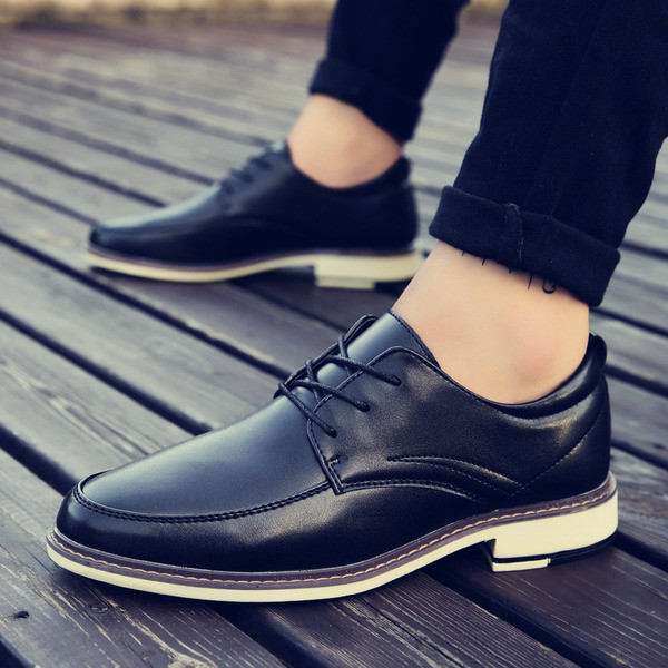 Pantofi formali barbatesti cu sireturi in mai multe culori
