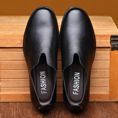 Модерни мъжки обувки от еко кожа в четири цвята