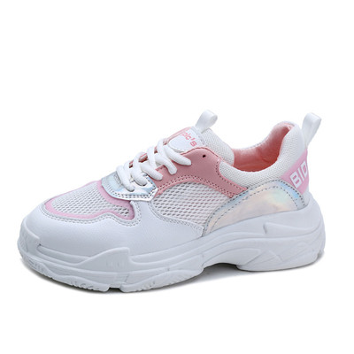 Γυναικεία αθλητικά παπούτσια με χοντρό πέλμα