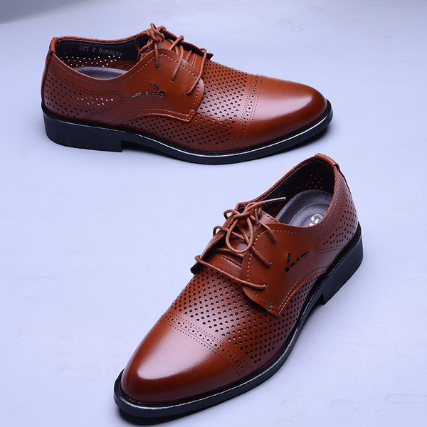 Pantofi formali pentru bărbați în maro și negru