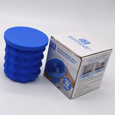 Διπλό θάλαμο σιλικόνης που περιέχει έως και 120 κύβους πάγου