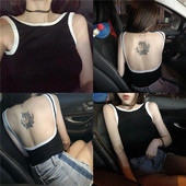 Maieu de damă cu spate în trei culori