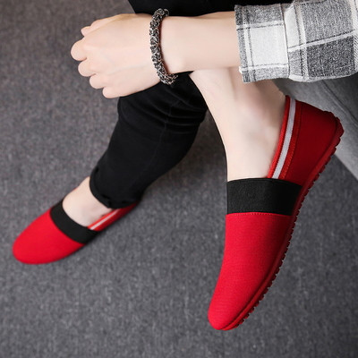 Mocasini de vara barbatesti in diferite modele cu motive colorate, broderii si imprimeu