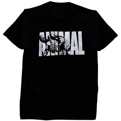 Tricou sport din bumbac cu inscriptii in mai multe culori