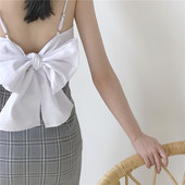 Σύντομο γυναικείοαμάνικο σε διάφορα χρώματα με κορδέλα