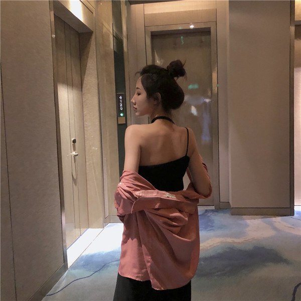 Top de dama cu o curea in trei culori