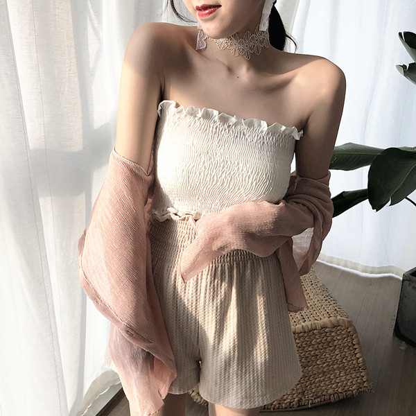 Bustiera elastica scurta de dama in mai multe culori