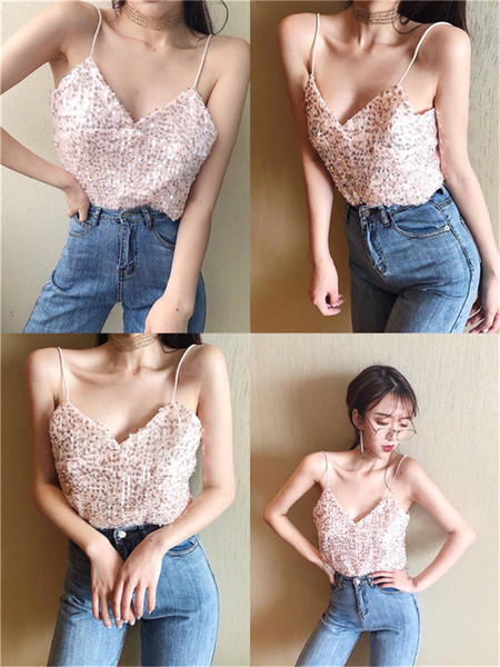 Maieu de dama in trei culori cu paiete - model lat