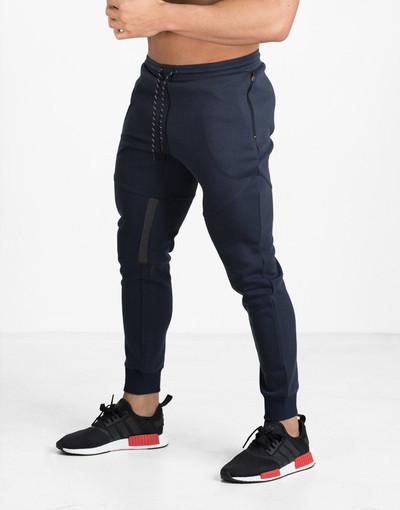 Pantaloni sport barbati cu cravate in doua culori