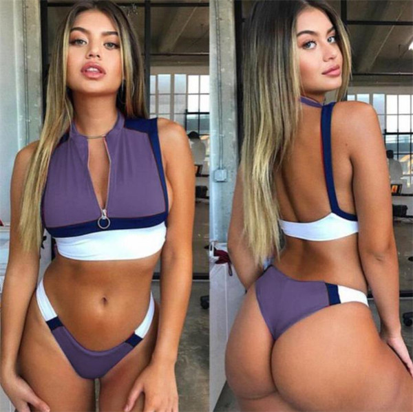 Costum de baie NOU cu fermoar în patru culori