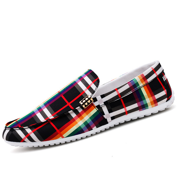 Mocasini colorati de vara pentru barbati