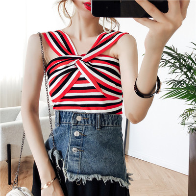 Maieu elegant de damă, cu bretele largi, în trei culori