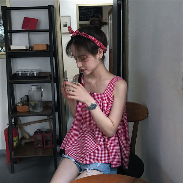 Maieu de dama cu cravate in doua culori - model lat