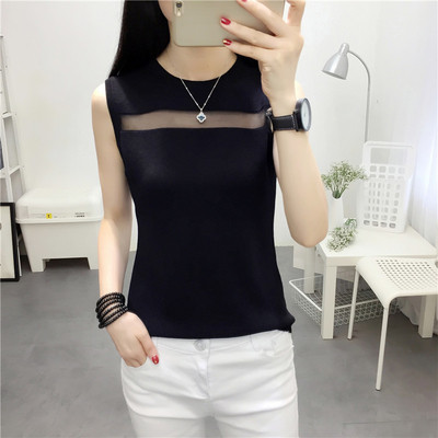 Maieu de dama cu elemente transparente in mai multe culori