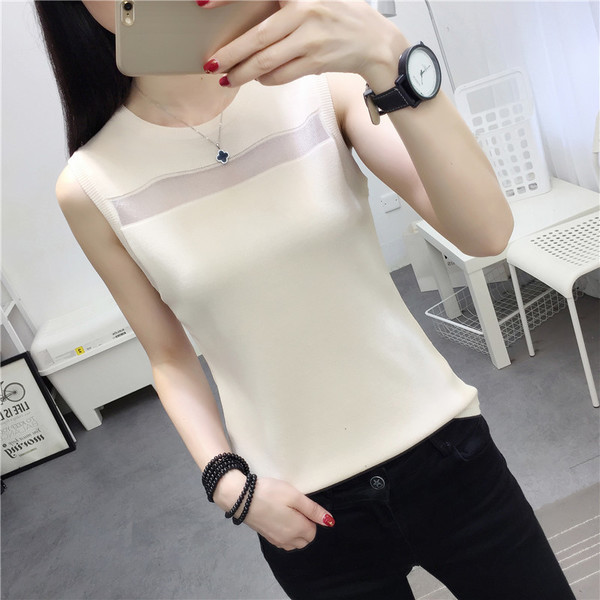 Maieu de dama cu elemente transparente in mai multe culori