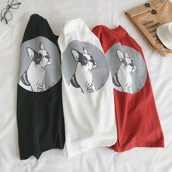 Maiou de damă de zi cu zi cu aplicație în trei culori