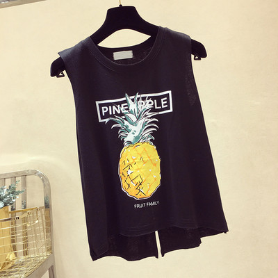 Maieu de damă cu aplicație colorată și inscripție