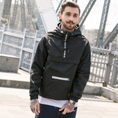 Ανδρική μπλούζα αθλητισμού με μεγάλη τσέπη σε τρία χρώματα