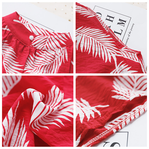 Top de damă subțire cu motive florale în trei culori