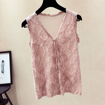 Maieu elegant de dama cu dantela si nasturi in mai multe culori